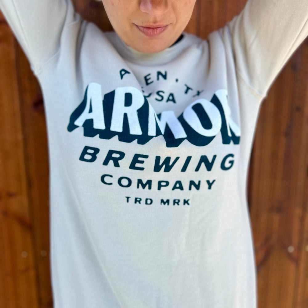 Armor Brewing Trademark Crew Neck Sweatshirt