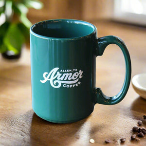 15oz Coffee Mug Green